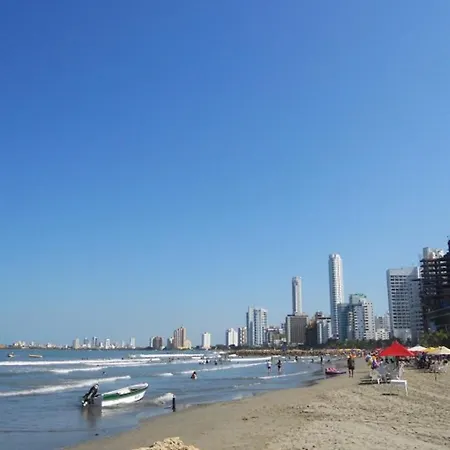 Apartamento 2p1-32 De 2 Alcobas Frente Al Mar Con Aire Acondicionado Y Wifi Cartagena