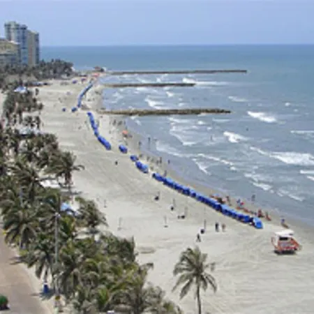 2p1-32 De 2 Alcobas Frente Al Mar Con Aire Acondicionado Y Wifi Apartamento